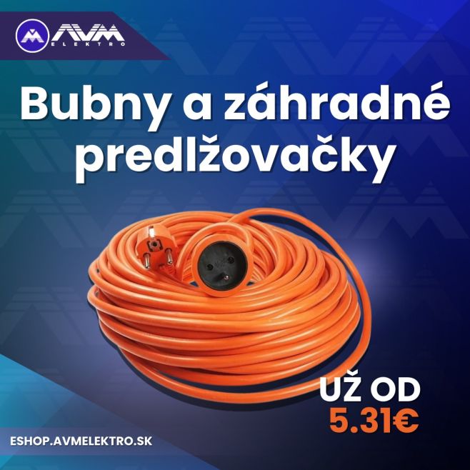 🔌Kvalitné bubny a predlžovačky ⚡Potrebujete natiahnuť elektrinu ďalej, ako dovolí zásuvka? Máme riešenie! Predlžovačky a...