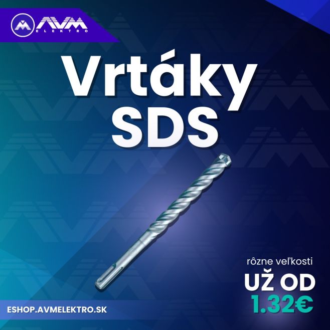 🔥SDS vrtáky, ktoré prejdú aj tým najtvrdším materiálom! 🧱Výkon, presnosť a pevnosť v jednom, ideálne na betón, kameň aj...