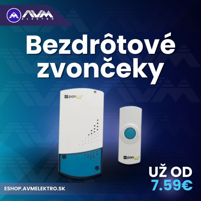 🔔Bezdrôtové zvončeky za skvelú cenu! 🔎Hľadáte spoľahlivý bezdrôtový zvonček za super cenu? 👌V ponuke rôzne modely,...